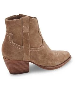 Dolce Vita Silma Bootie In Truffle Suede 14 Dolce Vita Silma Bootie In Truffle Suede