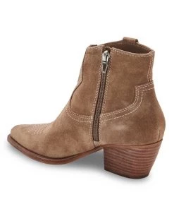 Dolce Vita Silma Bootie In Truffle Suede 13 Dolce Vita Silma Bootie In Truffle Suede