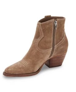 Dolce Vita Silma Bootie In Truffle Suede 19 Dolce Vita Silma Bootie In Truffle Suede