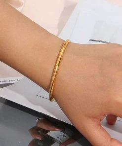 MILK MONEY - DropShip Everyday Minimal Round Cuff