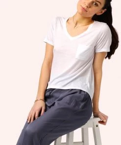 Color Thread By Tresics Everyday Slim Boyfriend V-Neck Tee Clothing