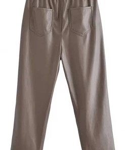 MILK MONEY - DropShip Faux Leather Jogger Trousers New Arrivals 9 MILK MONEY - DropShip Faux Leather Jogger Trousers New Arrivals