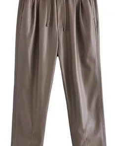 MILK MONEY - DropShip Faux Leather Jogger Trousers New Arrivals 12 MILK MONEY - DropShip Faux Leather Jogger Trousers New Arrivals