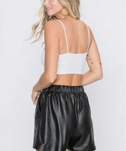 Heimish Faux Leather Shorts 7 Heimish Faux Leather Shorts