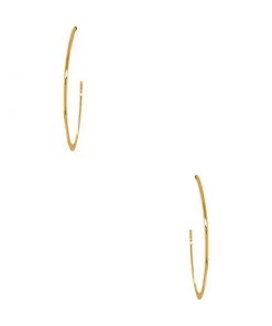 Volpe New Arrivals Flat And Skinny Hoop Earrings