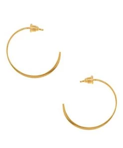 Volpe New Arrivals Flat And Skinny Hoop Earrings