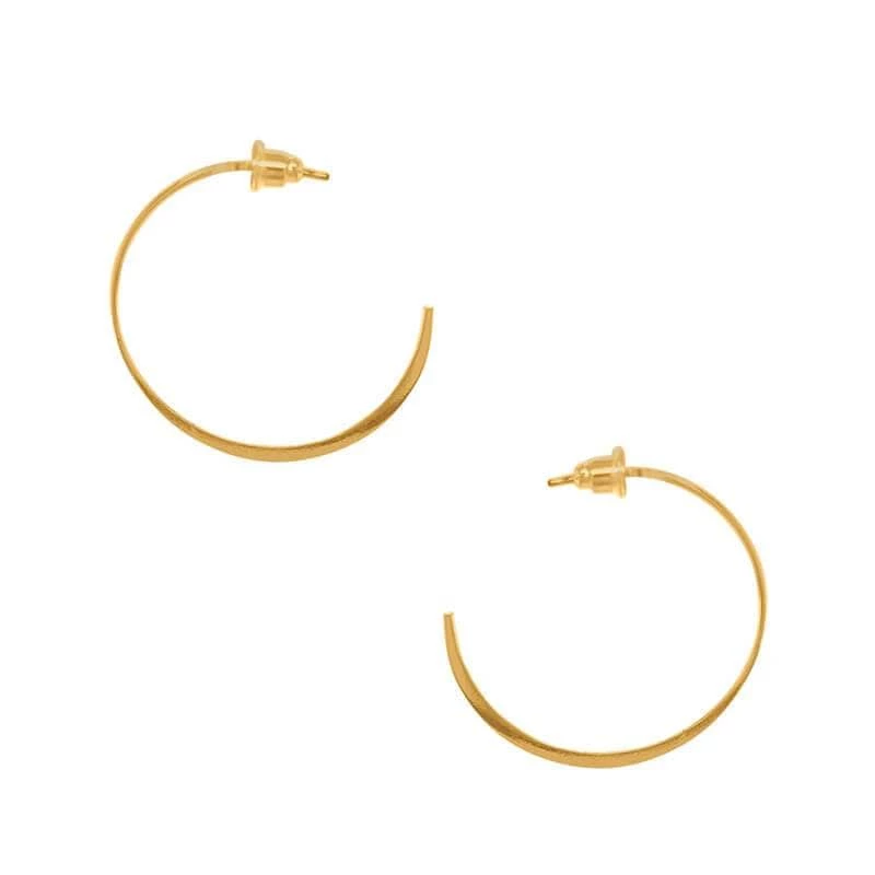 Volpe New Arrivals Flat And Skinny Hoop Earrings 1 Volpe New Arrivals Flat And Skinny Hoop Earrings