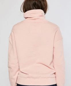 Reflex Fleece Turtleneck Sweatshirt With Thumb Cut Out New Arrivals