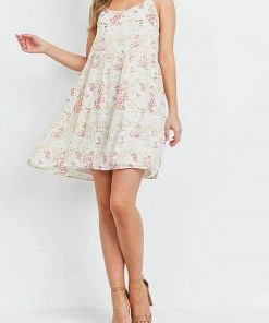Rousseau Floral Print Babydoll Dress New Arrivals