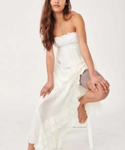 Free People Adella Corset Maxi Dress