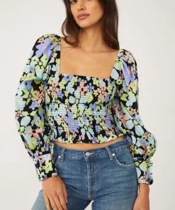 New Arrivals Free People Ariana Printed Top