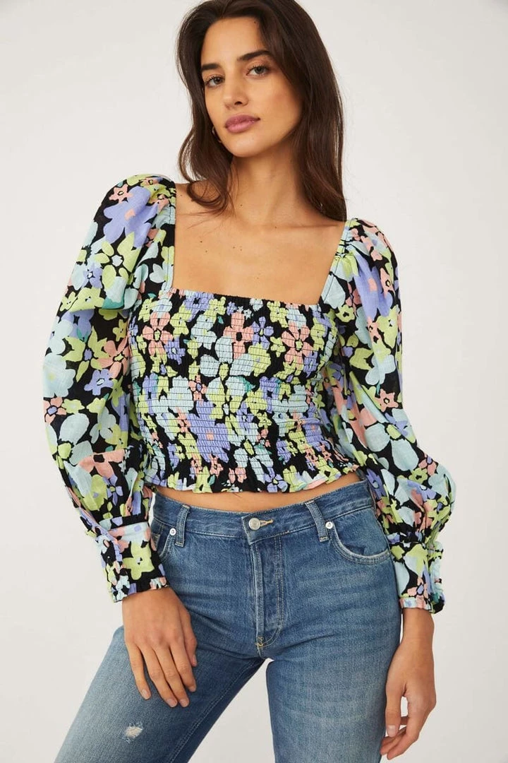 New Arrivals Free People Ariana Printed Top 1 New Arrivals Free People Ariana Printed Top