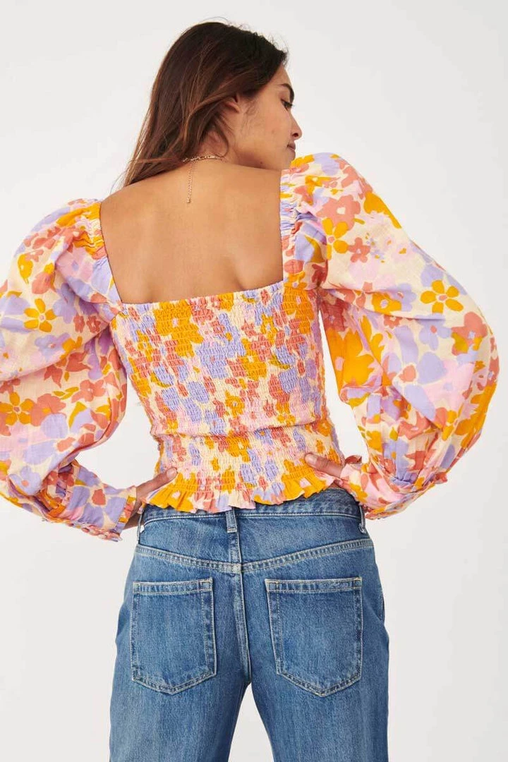 New Arrivals Free People Ariana Printed Top 4 New Arrivals Free People Ariana Printed Top