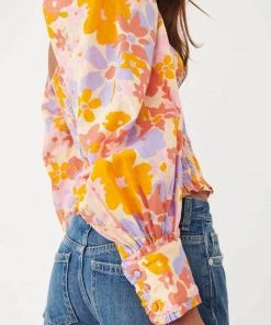 New Arrivals Free People Ariana Printed Top 13 New Arrivals Free People Ariana Printed Top