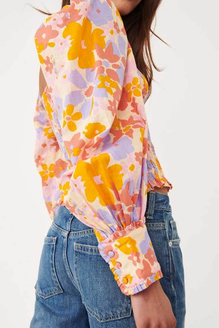 New Arrivals Free People Ariana Printed Top 6 New Arrivals Free People Ariana Printed Top