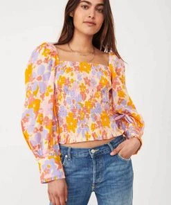 New Arrivals Free People Ariana Printed Top