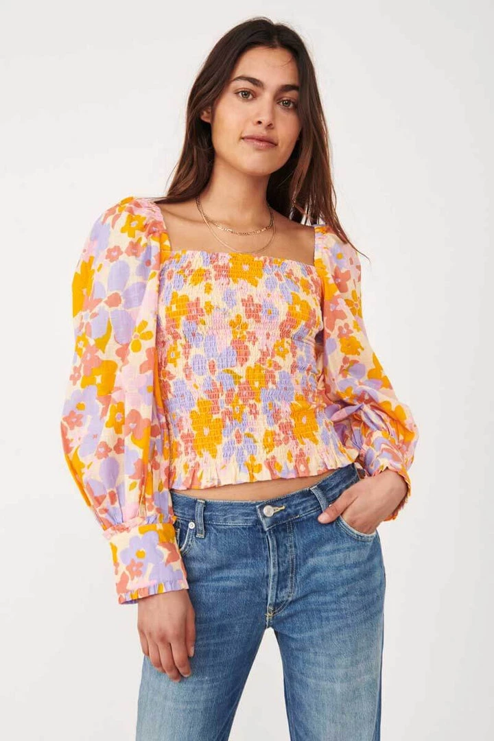 New Arrivals Free People Ariana Printed Top 2 New Arrivals Free People Ariana Printed Top