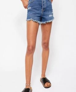 Free People CRVY Vintage High-Rise Shorts New Arrivals