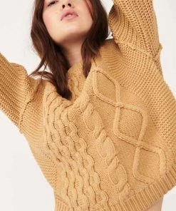 Free People Dream Cable Crew Sweater New Arrivals 13 Free People Dream Cable Crew Sweater New Arrivals