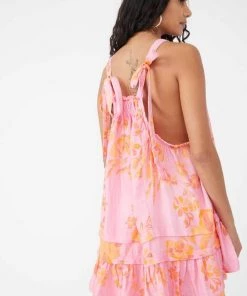 New Arrivals Free People Fleur Printed Tunic