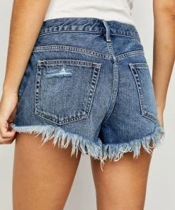 Free People Loving Good Vibrations Cutoffs Denim Shorts New Arrivals