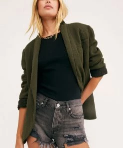 Free People Loving Good Vibrations Cutoffs