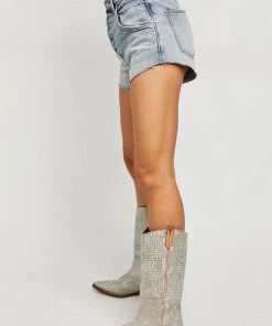 Free People Taliesin Cut Off Denim Shorts 6 Free People Taliesin Cut Off Denim Shorts