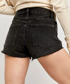Free People Taliesin Cut Off Denim Shorts New Arrivals