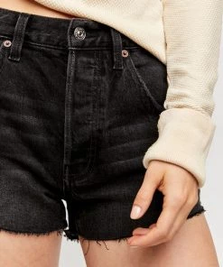 Free People Taliesin Cut Off Denim Shorts New Arrivals