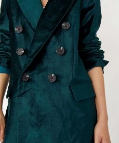 Free People Velvet Ashby Blazer 7 Free People Velvet Ashby Blazer