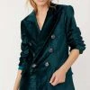 Free People Velvet Ashby Blazer