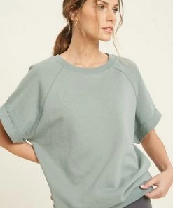 Wishlist New Arrivals French Terry Raglan Top 12 Wishlist New Arrivals French Terry Raglan Top