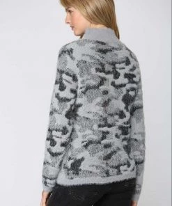 Fate New Arrivals Fuzzy Leopard Knit Pullover Sweater 12 Fate New Arrivals Fuzzy Leopard Knit Pullover Sweater