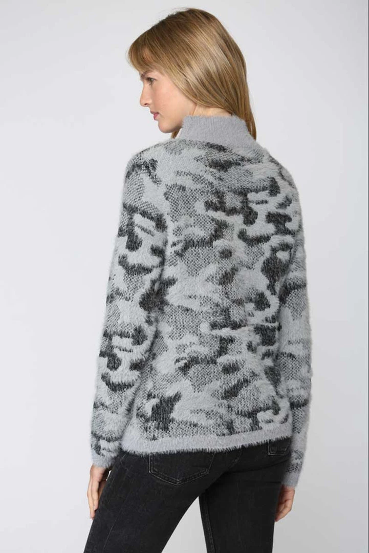 Fate New Arrivals Fuzzy Leopard Knit Pullover Sweater 6 Fate New Arrivals Fuzzy Leopard Knit Pullover Sweater