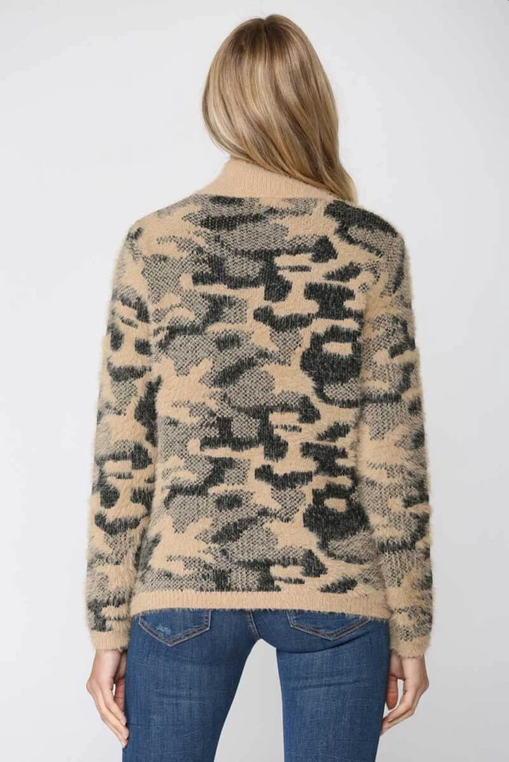 Fate New Arrivals Fuzzy Leopard Knit Pullover Sweater 4 Fate New Arrivals Fuzzy Leopard Knit Pullover Sweater