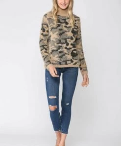 Fate New Arrivals Fuzzy Leopard Knit Pullover Sweater 13 Fate New Arrivals Fuzzy Leopard Knit Pullover Sweater