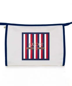 Toss Designs GG Striped Jumbo Travel Accessories Bag