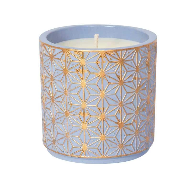 Soy Essentials LLC Garden Terrace Lavender Fields Concrete Candle 1 Soy Essentials LLC Garden Terrace Lavender Fields Concrete Candle