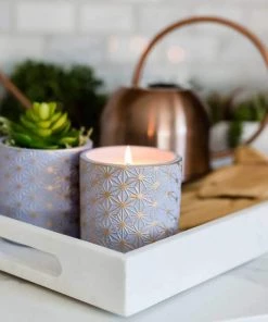 Soy Essentials LLC Garden Terrace Lavender Fields Concrete Candle 5 Soy Essentials LLC Garden Terrace Lavender Fields Concrete Candle