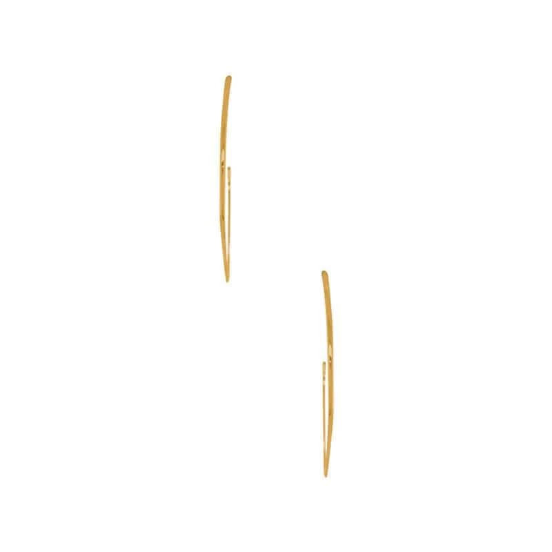 Volpe New Arrivals Geometric Flat Hoop Earrings 4 Volpe New Arrivals Geometric Flat Hoop Earrings