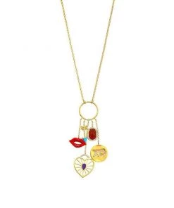 Glam Charm Necklace By Tai Jewelry