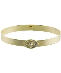 Athra New Arrivals Guardian Evil Eye Cuff Bracelet