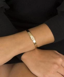 Athra New Arrivals Guardian Evil Eye Cuff Bracelet