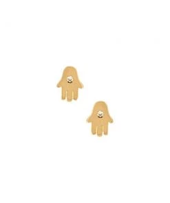 Montana Hamsa Hands Stud Earrings Accessories