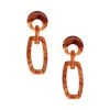 MILK MONEY Harper Resin Drop Earrings
