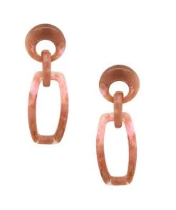 MILK MONEY Harper Resin Drop Earrings