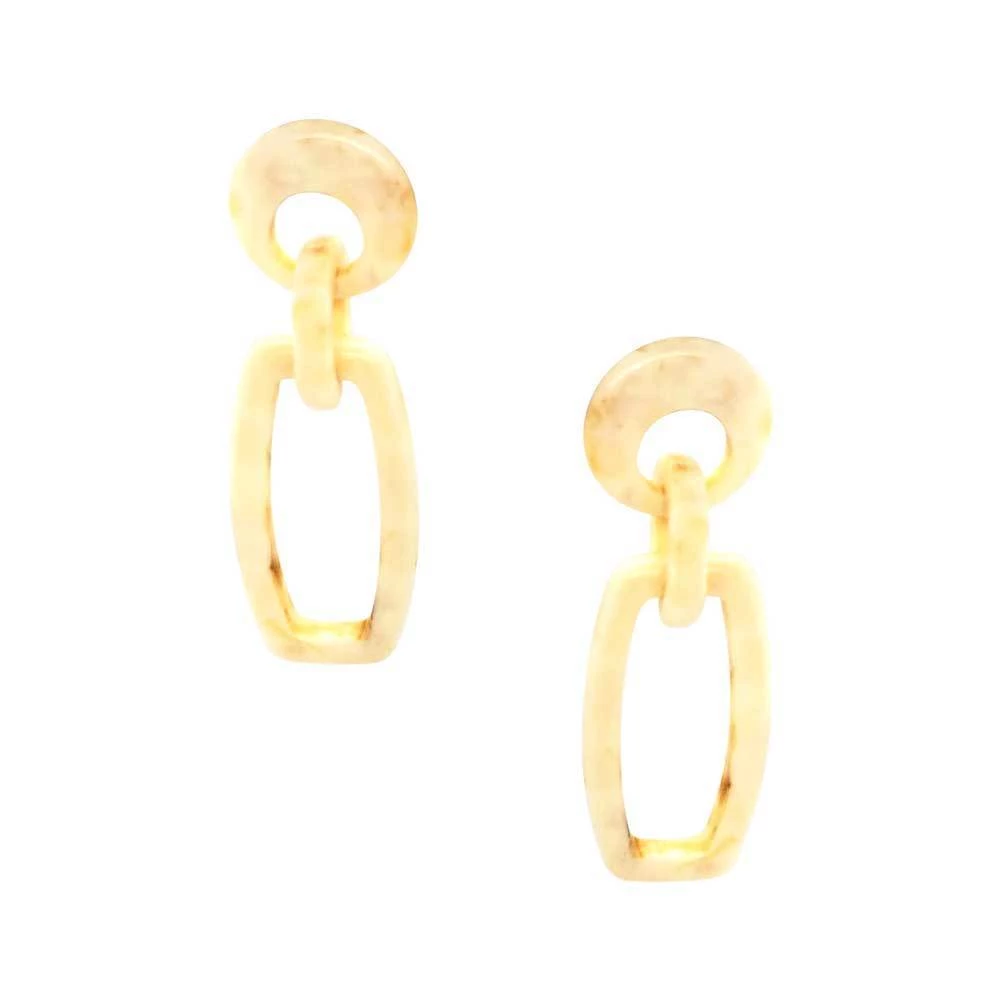 MILK MONEY Harper Resin Drop Earrings 4 MILK MONEY Harper Resin Drop Earrings
