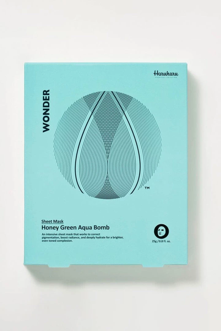 HaruHaru Wonder Honey Green Aqua Bomb Mask New Arrivals 1 HaruHaru Wonder Honey Green Aqua Bomb Mask New Arrivals