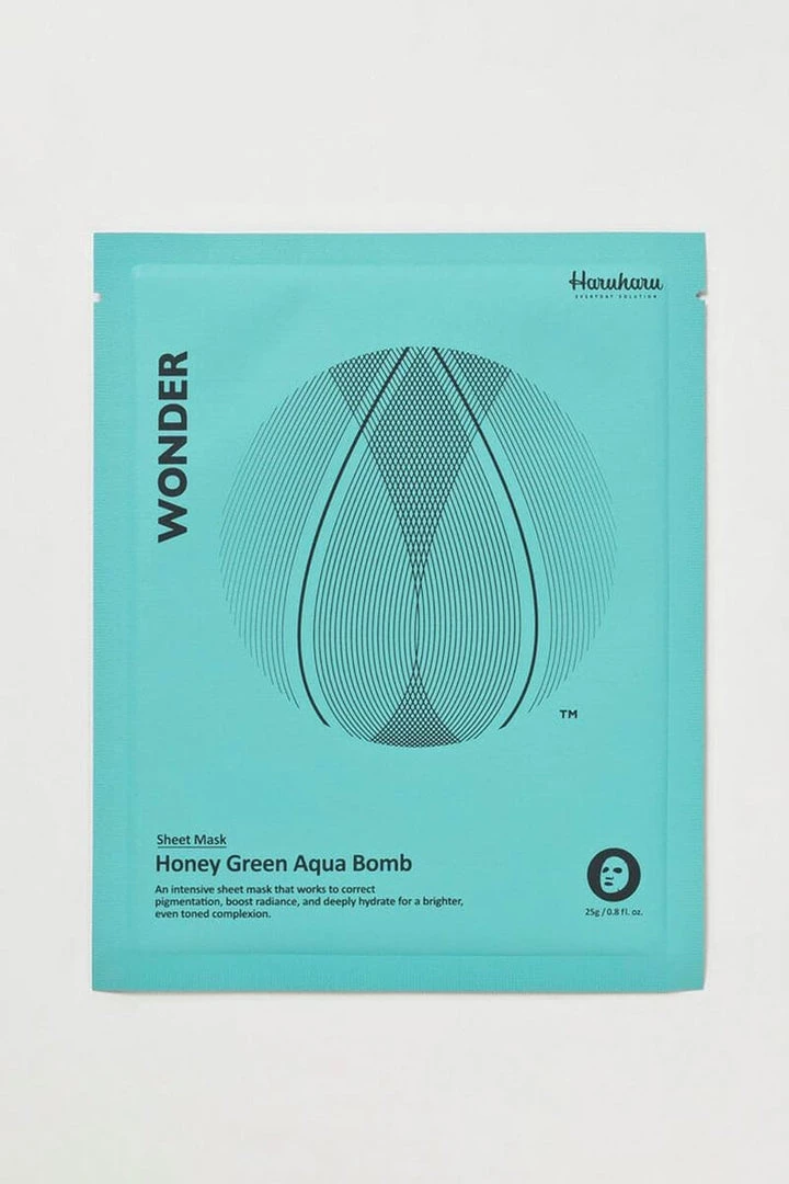 HaruHaru Wonder Honey Green Aqua Bomb Mask New Arrivals 3 HaruHaru Wonder Honey Green Aqua Bomb Mask New Arrivals