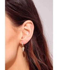 Hippie Chic By OP Heart Huggie Earrings